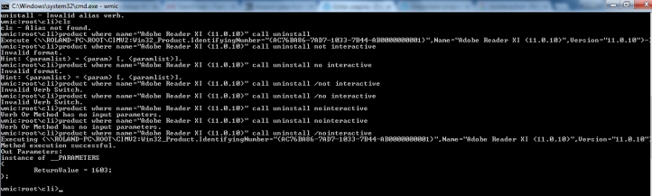 Desinstalado